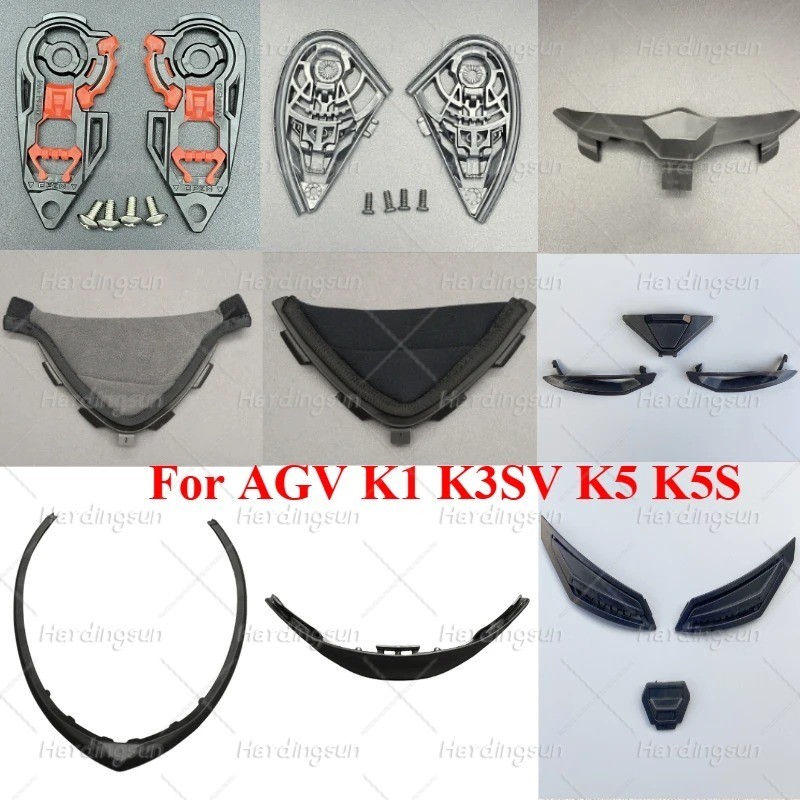 สําหรับ AGV K1 หมวกกันน็อคอุปกรณ์เสริม Visor Fit สําหรับ AGV K1 K3SV K5 K5S หมวกกันน็อครถจักรยานยนต์