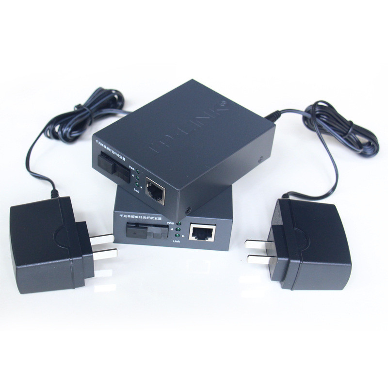 TP-LINK TL-FC311A-3+TL-FC311B-3 Gigabit Single Mode Single Fiber Optical Fiber Transceiver หนึ่งคู่ 