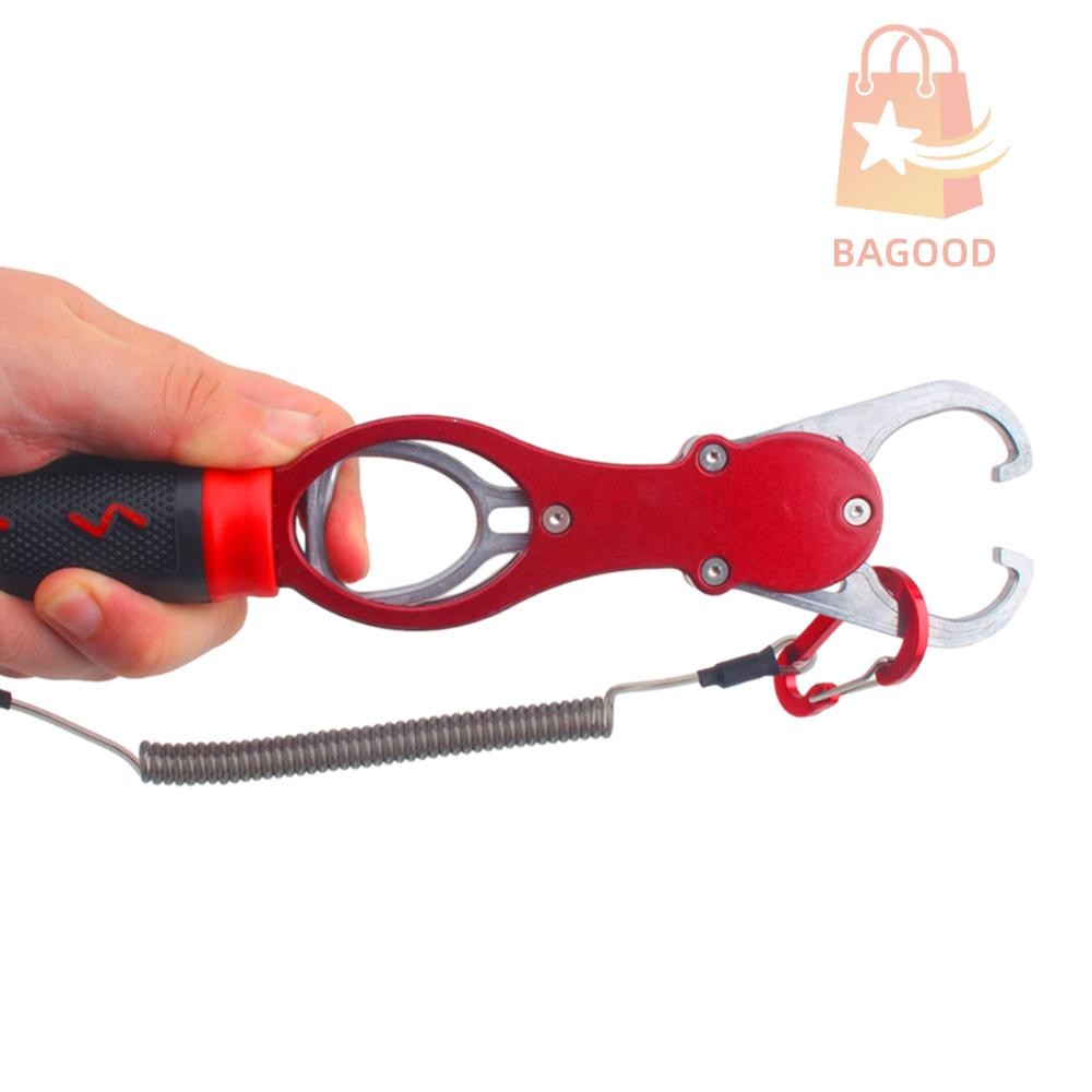 [จัดส่งฟรี] เครื่องมือยึดปากปลา Fish Lip Gripper พร้อมแหวนแยกและเครื่องชั่งน้ำหนัก เพื่อความแม่นยำใน