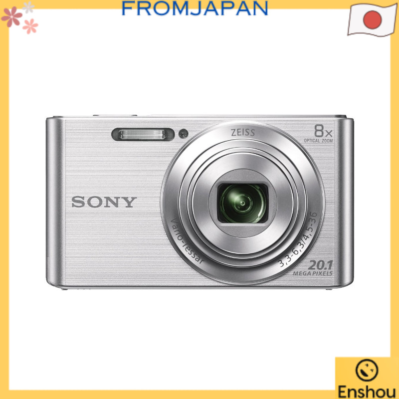 FromJapan[USED]SONY Compact Digital Camera Cyber-shot DSC-W830 Silver Optical Zoom 8x (25-200mm) Com