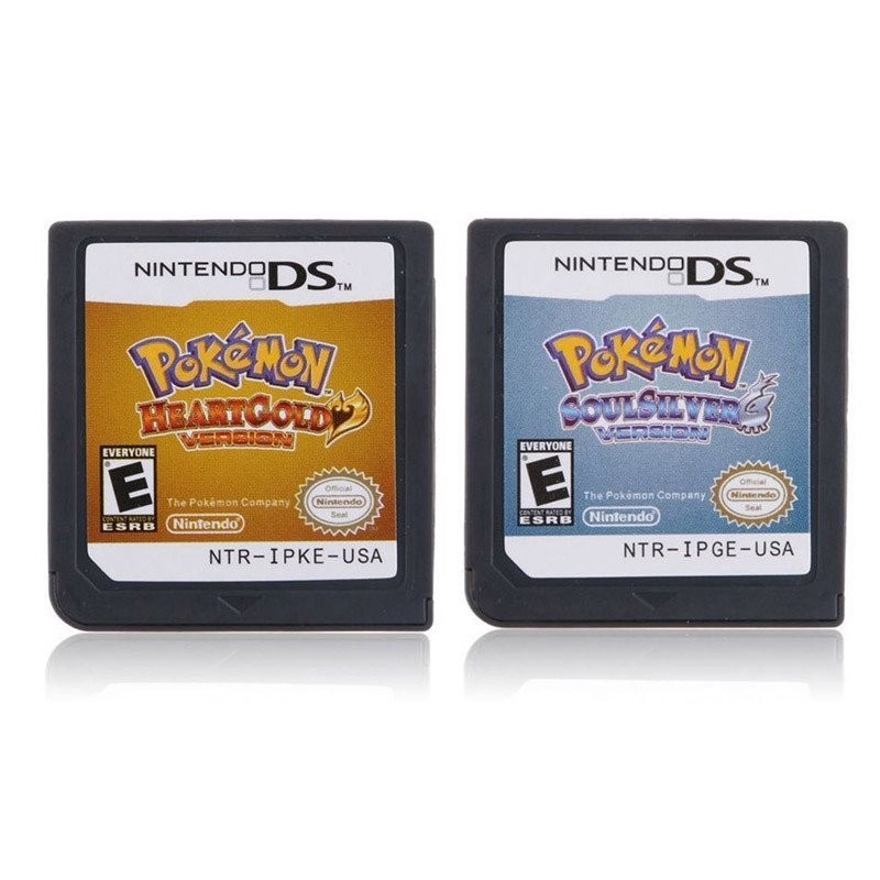 สําหรับ 3DS Ndsi Nds Nds Pokemon Heartgold Soulsilver การ์ดเกมรุ่น US
