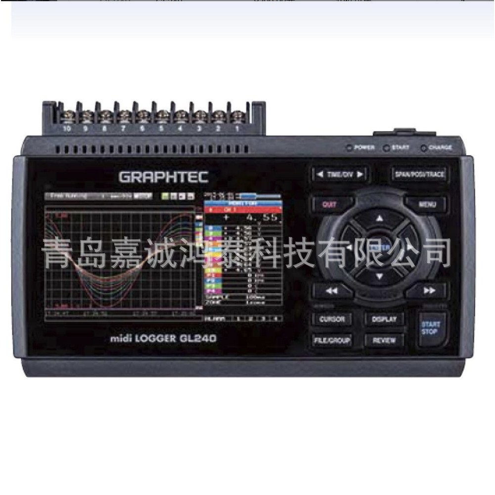 เครื่องบันทึกเทคโนโลยีรูปภาพ GL860 หลายช่อง GL840GL840-WV เครื่องบันทึกอุณหภูมิ GRAPHTEC Storage