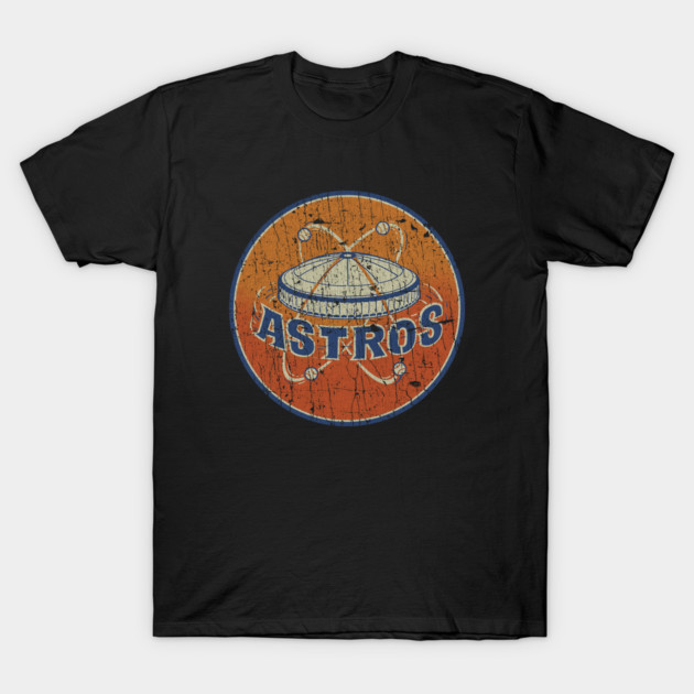 เสื้อยืด Vintage RETRO STYLE - Houston Astros 70s T-Shirt แท้ Cotton 100%  ผ้านุ่ม หลวม