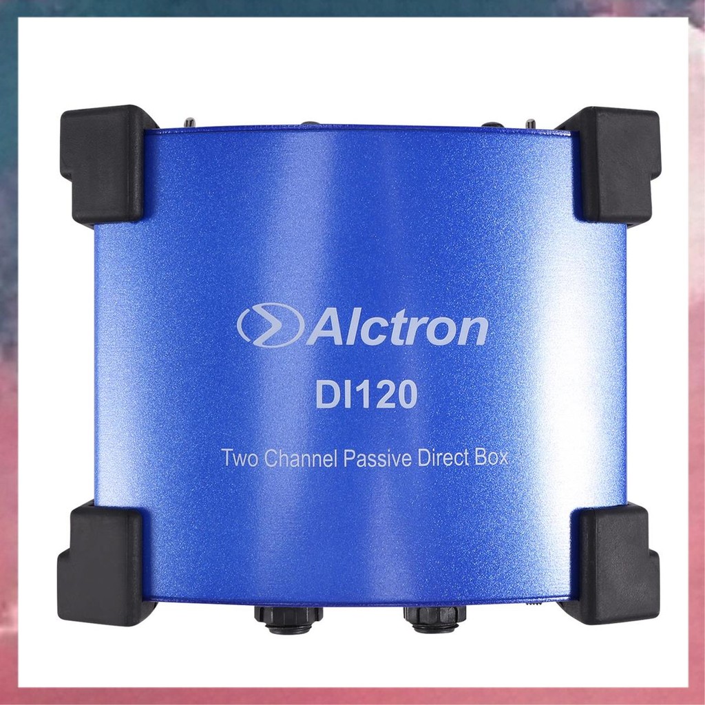 DI120 Two-Way Passive DI Box Impedance Converter DI BOX อุปกรณ์เอฟเฟกต์เวที