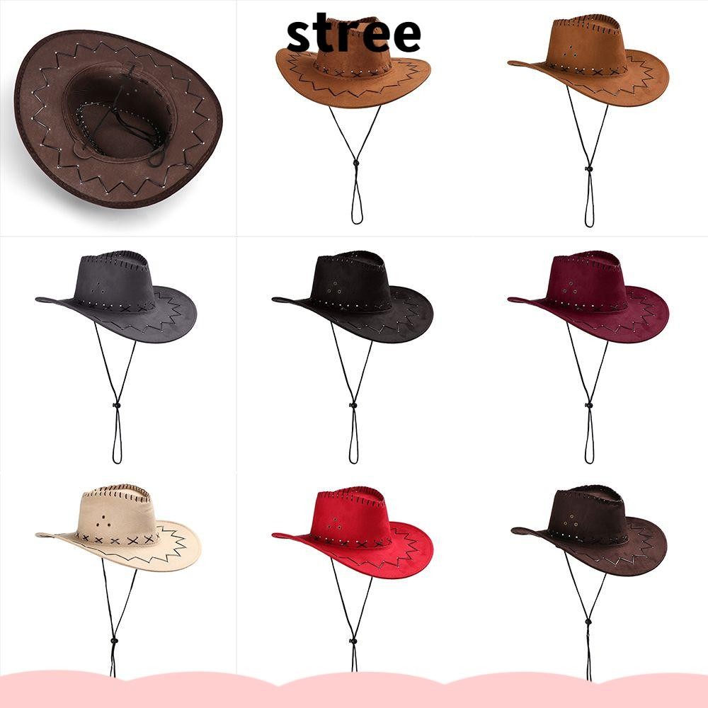 STREE Cap Suede Fashion Fancy Dress