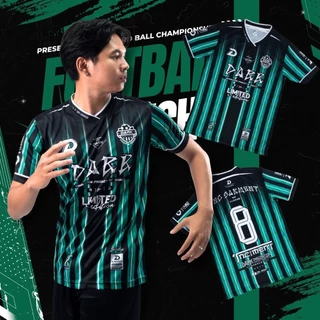 เสื้อกีฬาพิมพ์ลาย เสื้อบอล ผ้าไมโครโพลีเอสเตอร์ ออกกำลังกาย Sport A18