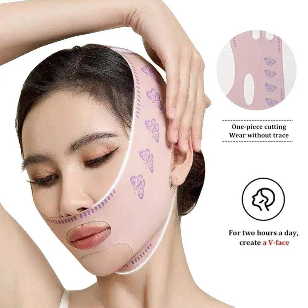 Face Bandage V Shape Shaper Face Lifting และ Firming ผู้หญิงความงามหน้ากาก Cod เครื่องมือ Z1l9