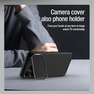 Nillkin CamShield ProP เคสโทรศัพท์สําหรับ iPhone 17 Pro Max/17 Pro กรณีฝาครอบกล้องขาตั้ง Flip-สไตล์เลนส์ป้องกันปกหลัง