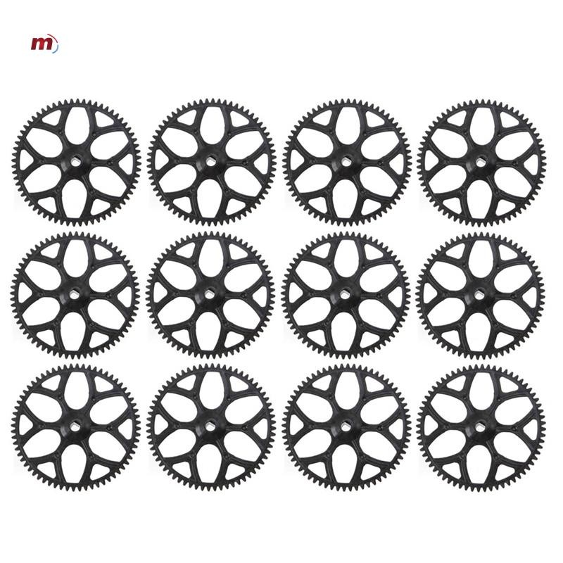 [nora_eugen.th] 12 ชิ้นเกียร์หลักสําหรับ V911S V977 V988 V930 V966 XK K110 K110S RC เฮลิคอปเตอร์เครื