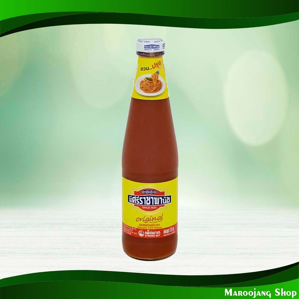 ซอสพริก เผ็ดมาก ศรีราชาพานิช 570ก. Chili Sauce Is Very Spicy. Sriracha Panich