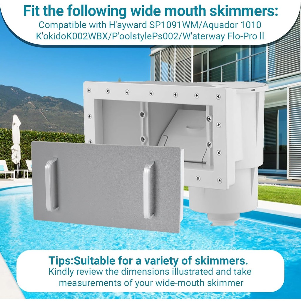 Skimmer Plug สําหรับสระว่ายน้ําบนพื้นดิน,Pool Skimmer Cover Plate สําหรับฤดูหนาว,ชุดสําหรับ hayward 