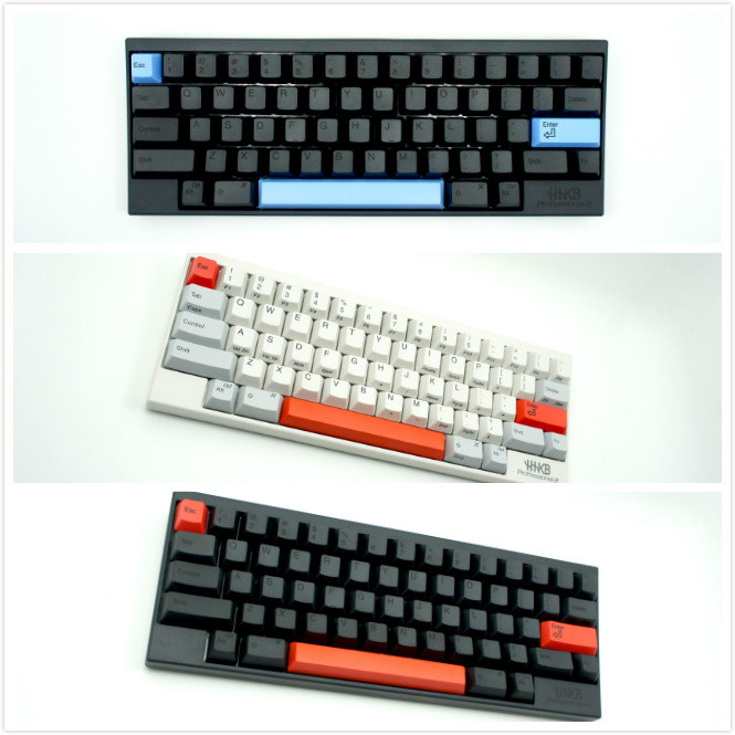 Realforce HHKB ปุ่มฟังก์ชั่นสี Static Capacitor คีย์บอร์ด Keycap PBT ระเหิดแกะสลักญี่ปุ่นโรงงานเดิม