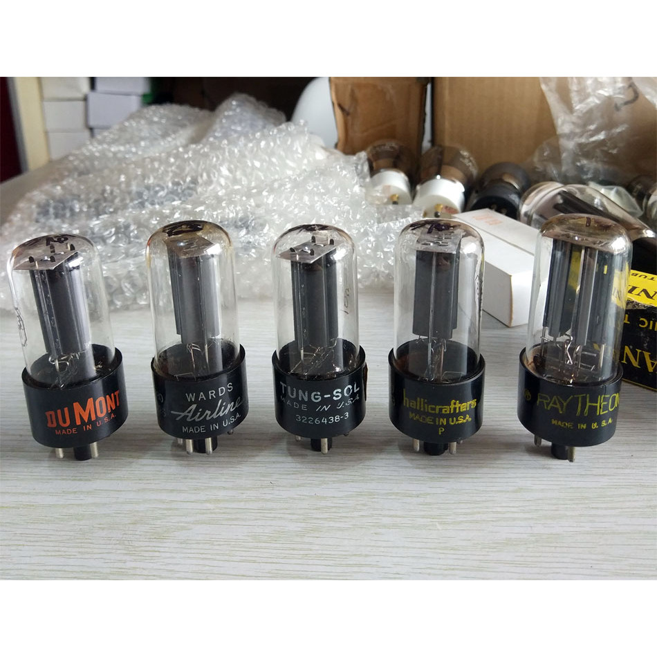 American Thor/Tissot/DUMONT/Zenith 5Y3 ความร้อนโดยตรง Full Wave Rectifier Tube เปลี่ยน 5Z2P