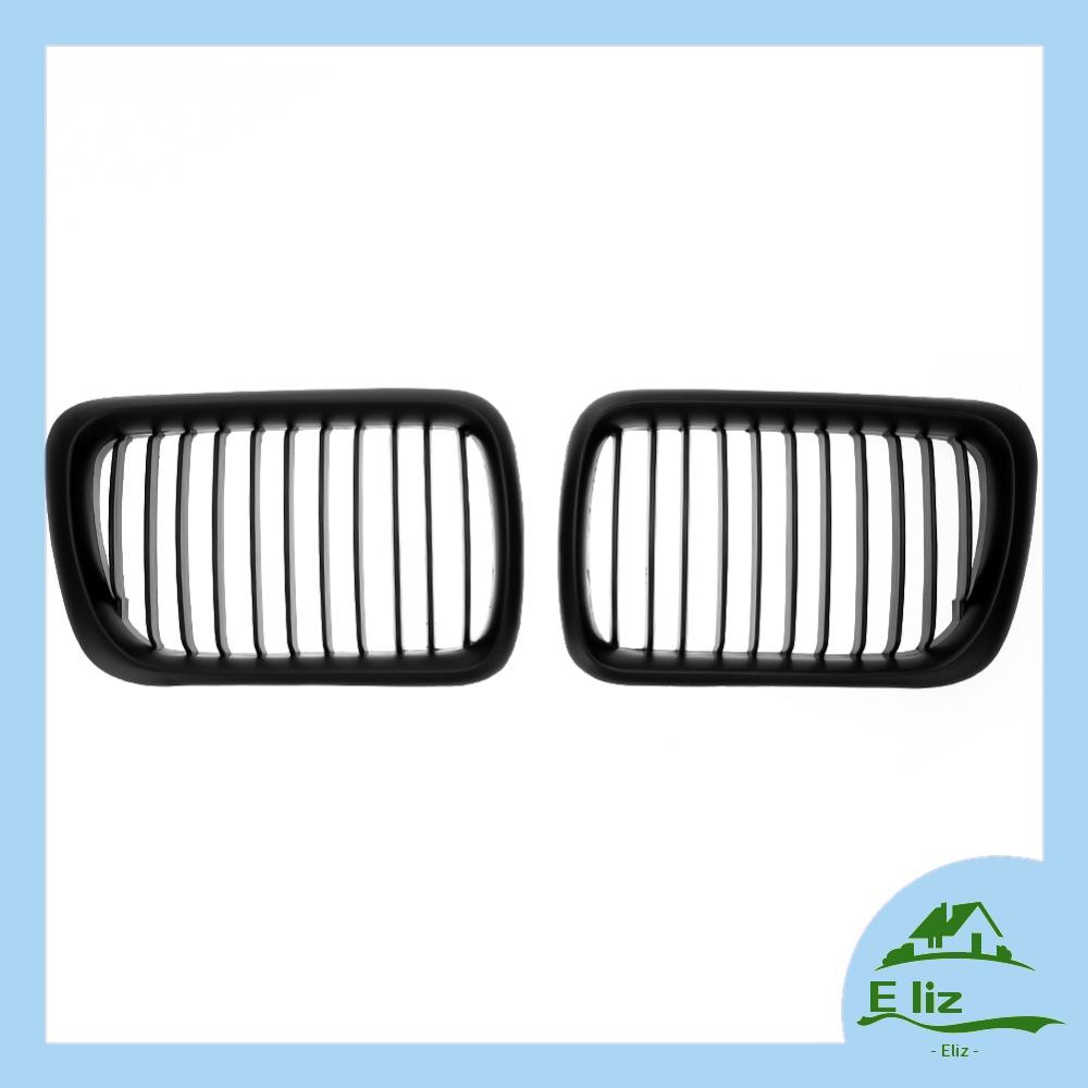 [Elizabeth1.th] ตะแกรงกระจังหน้าสีดําด้านสําหรับ E36 97-98 318i 320i 323i 325i 328i [Elizabeth1.th]