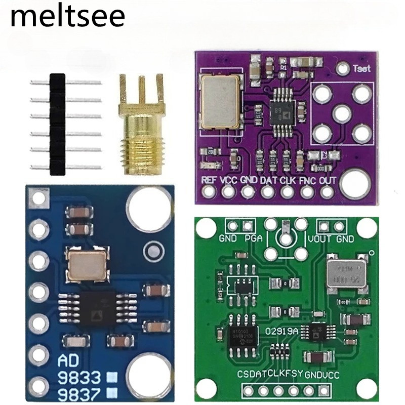 AD9833 โปรแกรม Microprocessors Serial Interface โมดูล Sine Square DDS สัญญาณเครื่องกําเนิดไฟฟ้าโมดูล