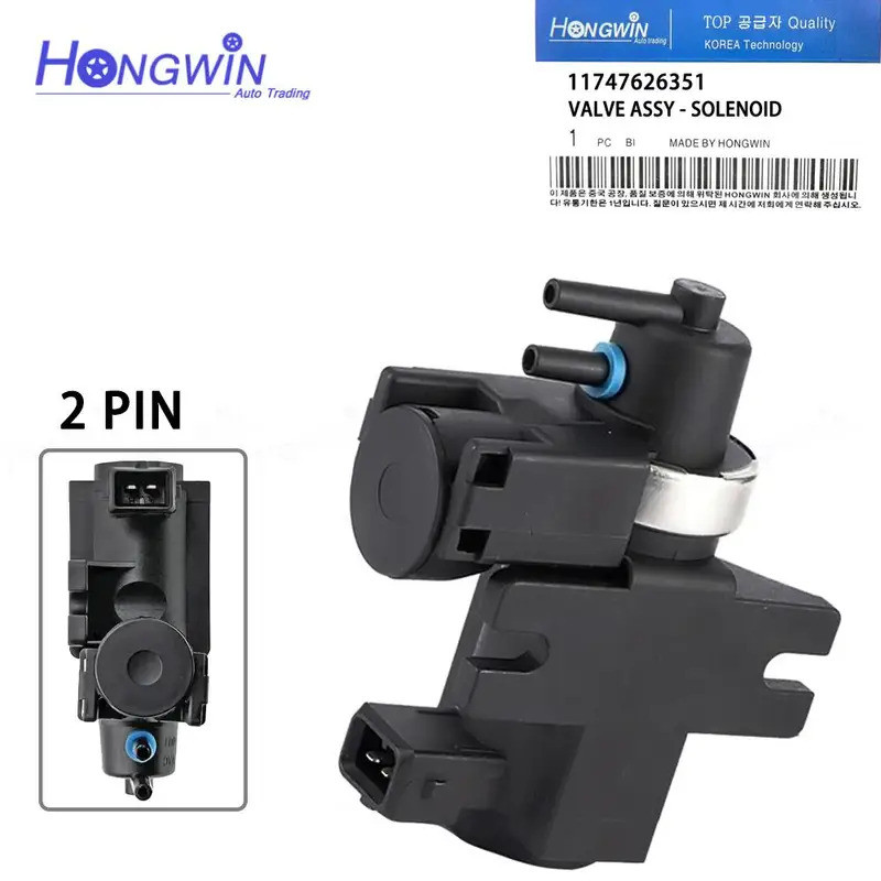 Turbocharger Turbo Boost Solenoid วาล์วสําหรับ BMW F10 F20 F30 X1 X5 X6 335I 535I 135I 328I 5 320I N