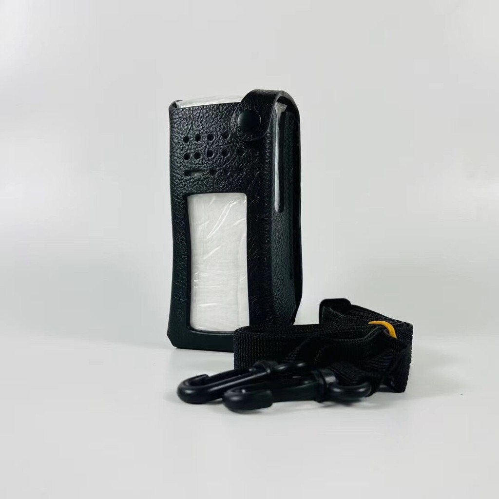 Motorola Walkie-Talkie Talkie เคสหนัง Motorola รถจักรยานยนต์ที่ใช้งานได้ XIR-P8608/GP328D/GP328D+