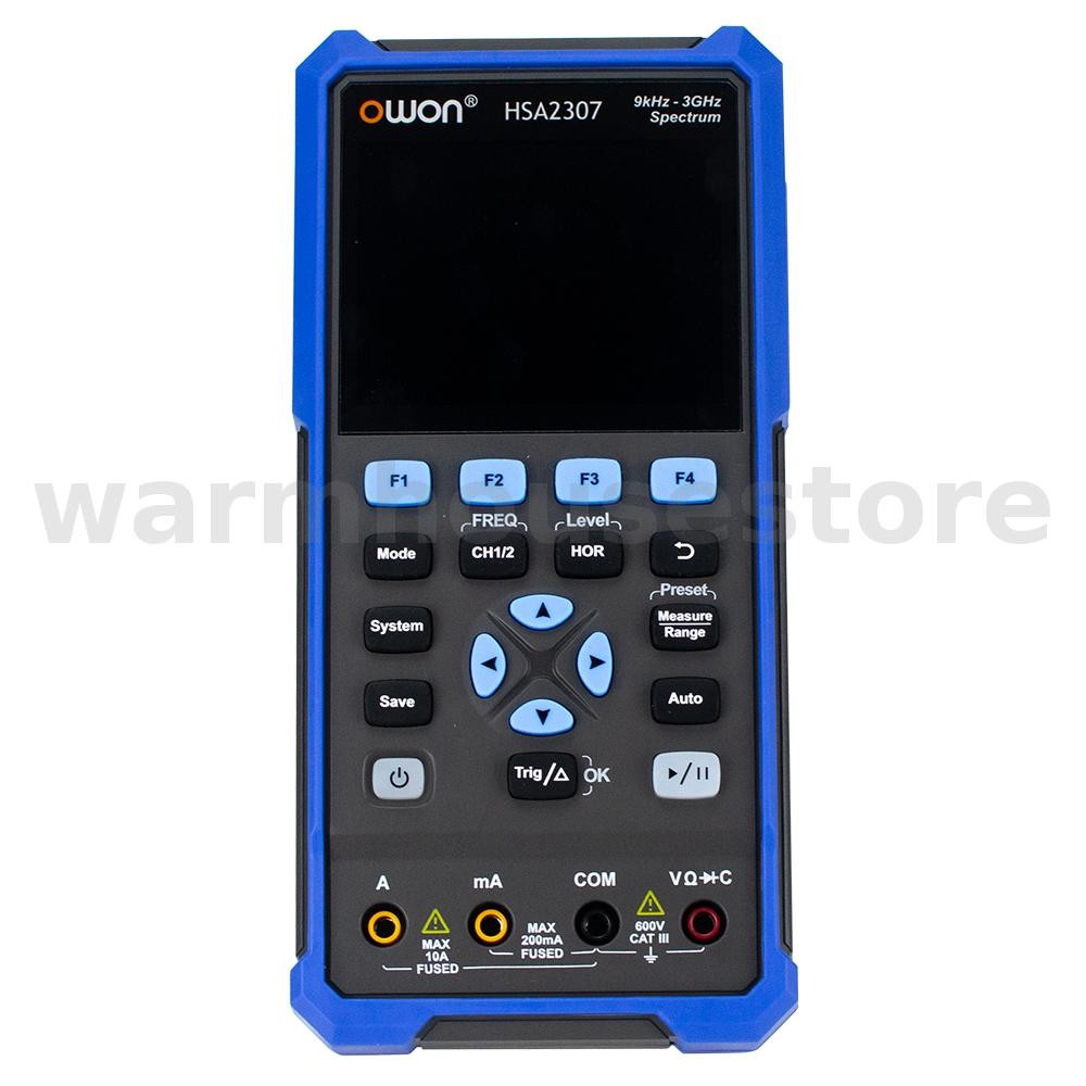 OWON HSA2300 Series Handheld 3 in 1 Spectrum Analyzer Oscilloscope Multimeter