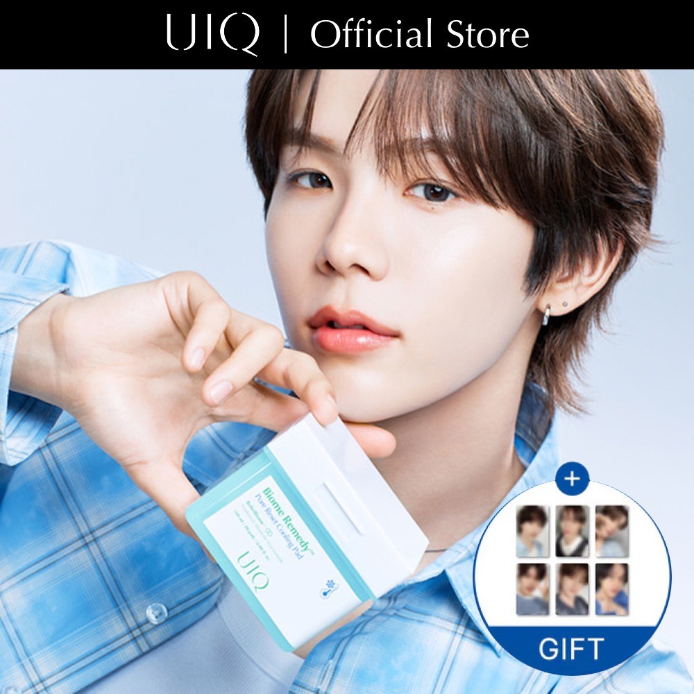 UIQ Biome Re. Pore Reset Cooling Pad 80ea (180ml) แผ่นแปะแบบเย็นรีเซ็ตรูขุมขน (RIIZE Cooling Pad)