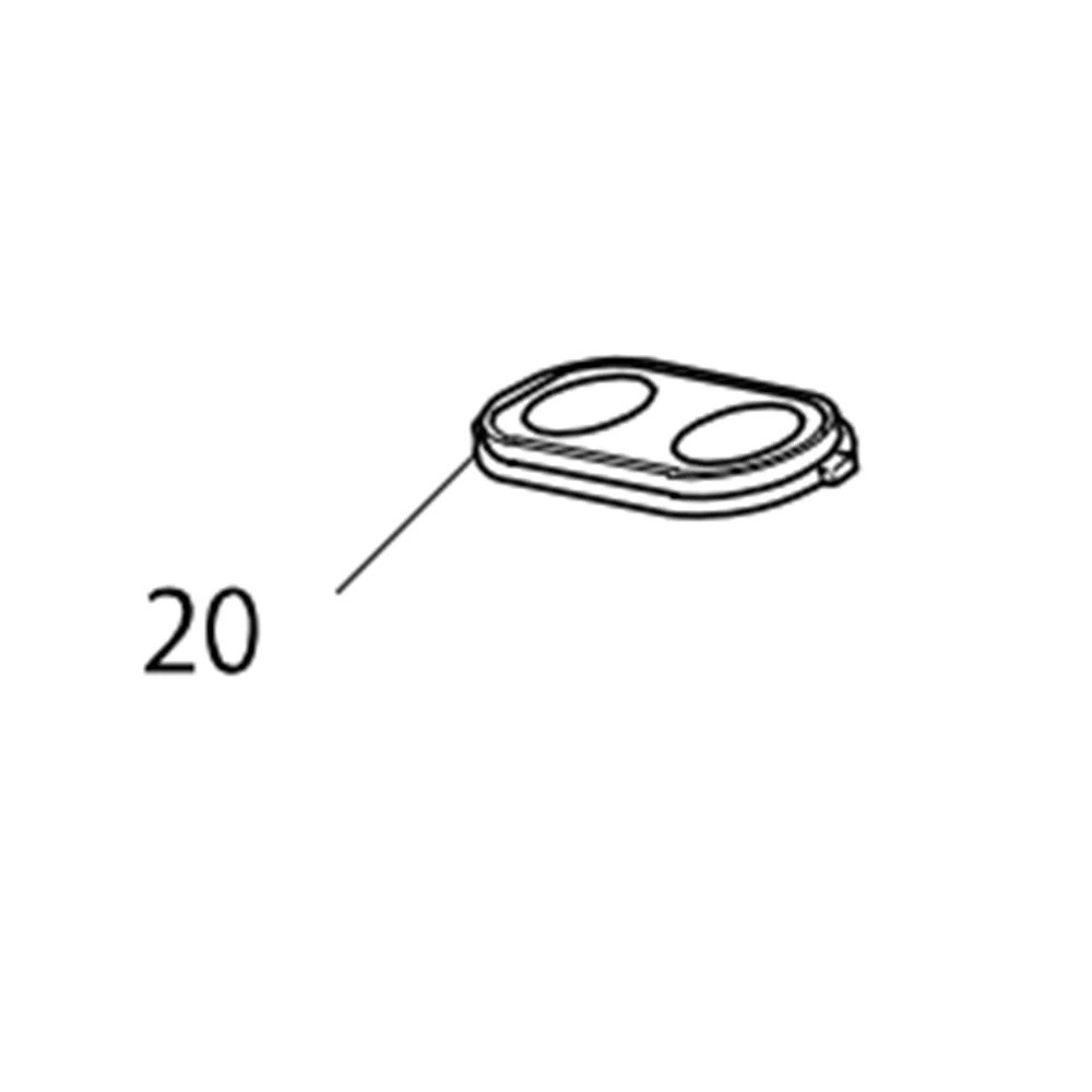 ชุดแผงสวิตช์สําหรับ Makita CL102D DCL181F DCL182 DCL182F DCL182SFB DUB361Z DVC350 UB360DWB 140463-9