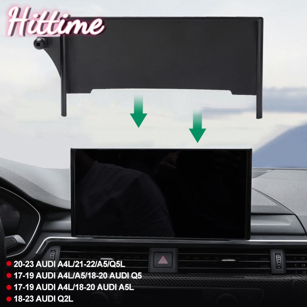 HITTIME รถ Central Control วงเล็บโทรศัพท์คงที่นําทางหน้าจอผู้ถือ Mount สําหรับ Audi Audi A4L//A5/Q5L