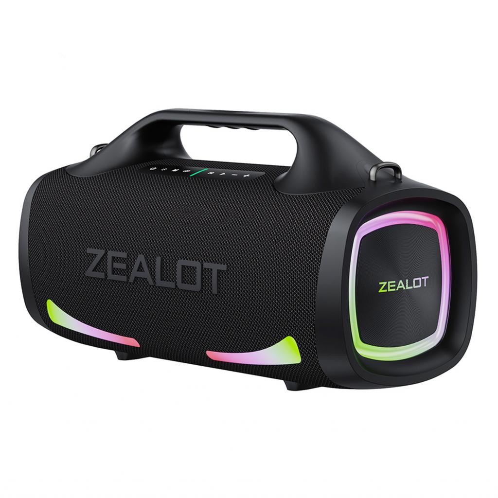 Zealot S79 ลำโพงไร้สายพกพา 100W พร้อม BT 5.2 เทคโนโลยี IPX7 กันน้ำ RGB เอฟเฟกต์เอฟเฟกต์ TWS ซีรีส์ฉา