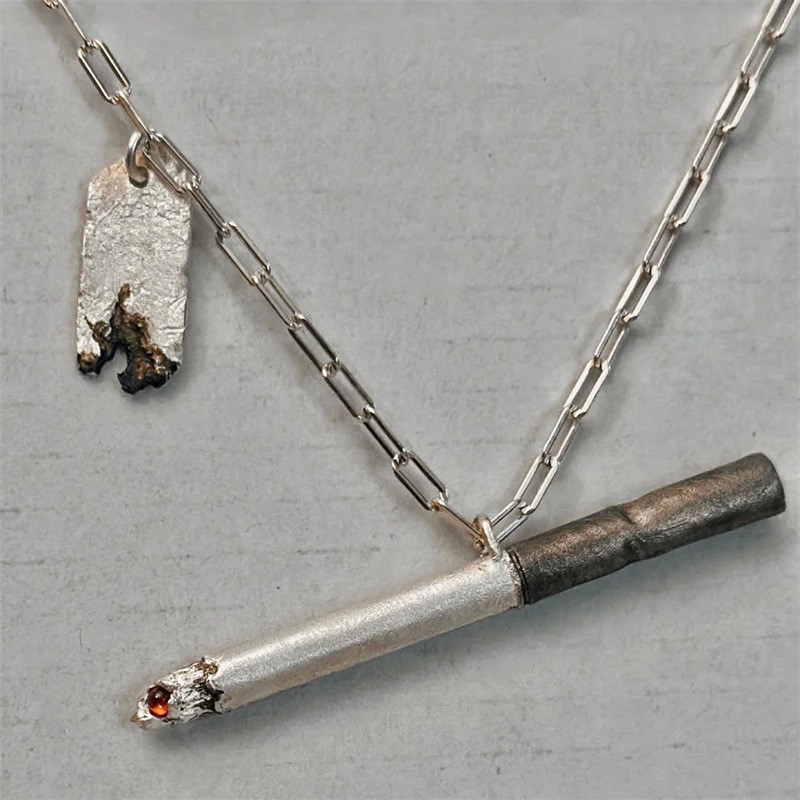 สร้อยคอจี้บุหรี่ Collarbone Chain เครื่องประดับสำหรับทั้งผู้ชายและผู้หญิง
