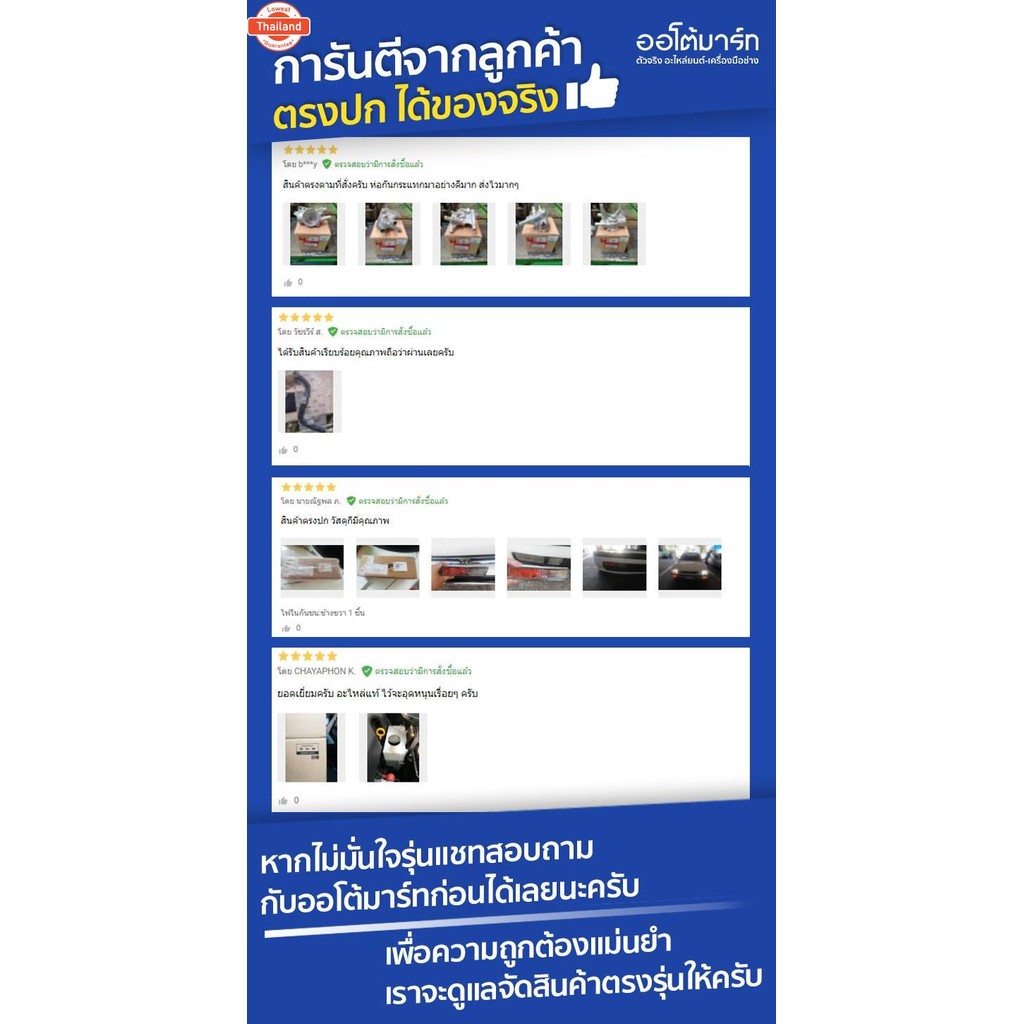 SPRY กิ๊ปล็อคังฝุ่น FORD RANGER '98 ด้านใน I75 จำนวน 10 ชิ้น