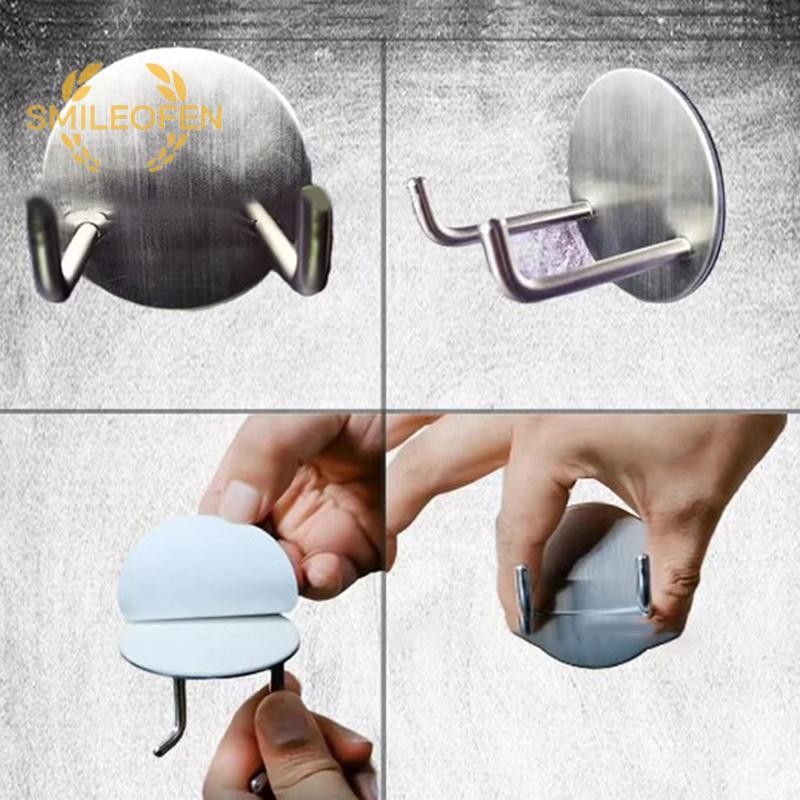 [Smileofen] Self-adhesive Coffee Bottomless Portafilter Wall Rack 51mm/53mm/54mm/58mm Coffee Bottom 