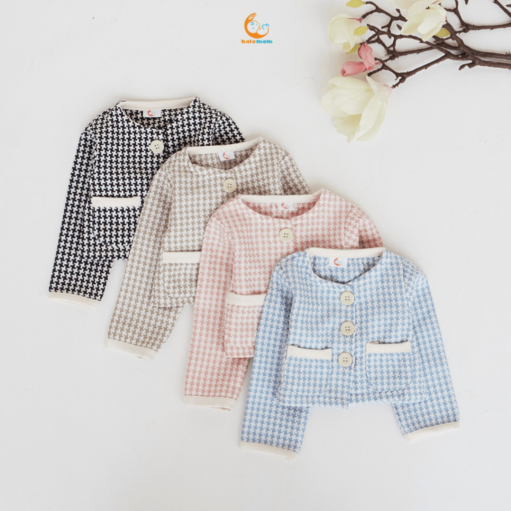 ALIBAXSTORE Halomam - Zora Blazer (Children/Baby Girl Blazer 1 - 6 ปี/Tweed Blazer)