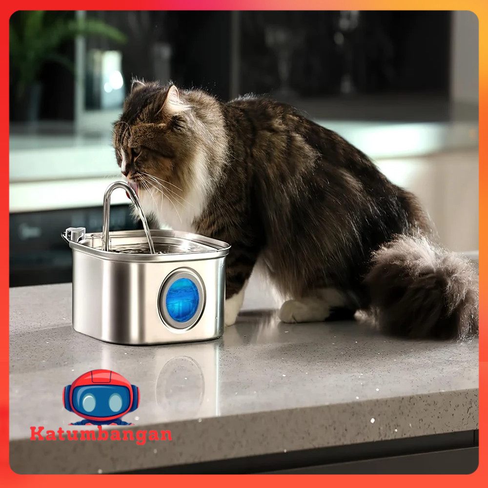 ZYfeeder น้ําพุตู้น้ําสําหรับสัตว์เลี้ยงสําหรับแมวและสุนัข 3.2L - ZY320