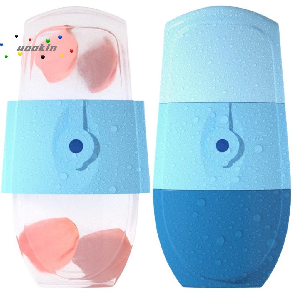 UOOKIN Face Ice Cube Mold, Reusable Skincare Tool Face Ice Cream, ซิลิโคนคุณภาพสูง Facial Cryotherap