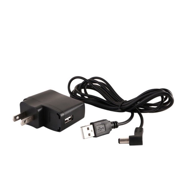 สาย DC Jack 5.5x2.1 mm พร้อมอะแดปเตอร์ สำหรับนาฬิกาดิจิตอลLED สายนาฬิกาดิจิตอล/กล้องวงจรปิด ยาว180ซม.