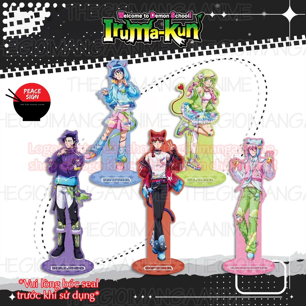 (ฟรีการ์ด)(POP STARS) IRUMA Standee Model PRICE Mairimashita! รูปปั้นจิบิมิกะอนิเมะอิรุมะคุงตั้งโชว์