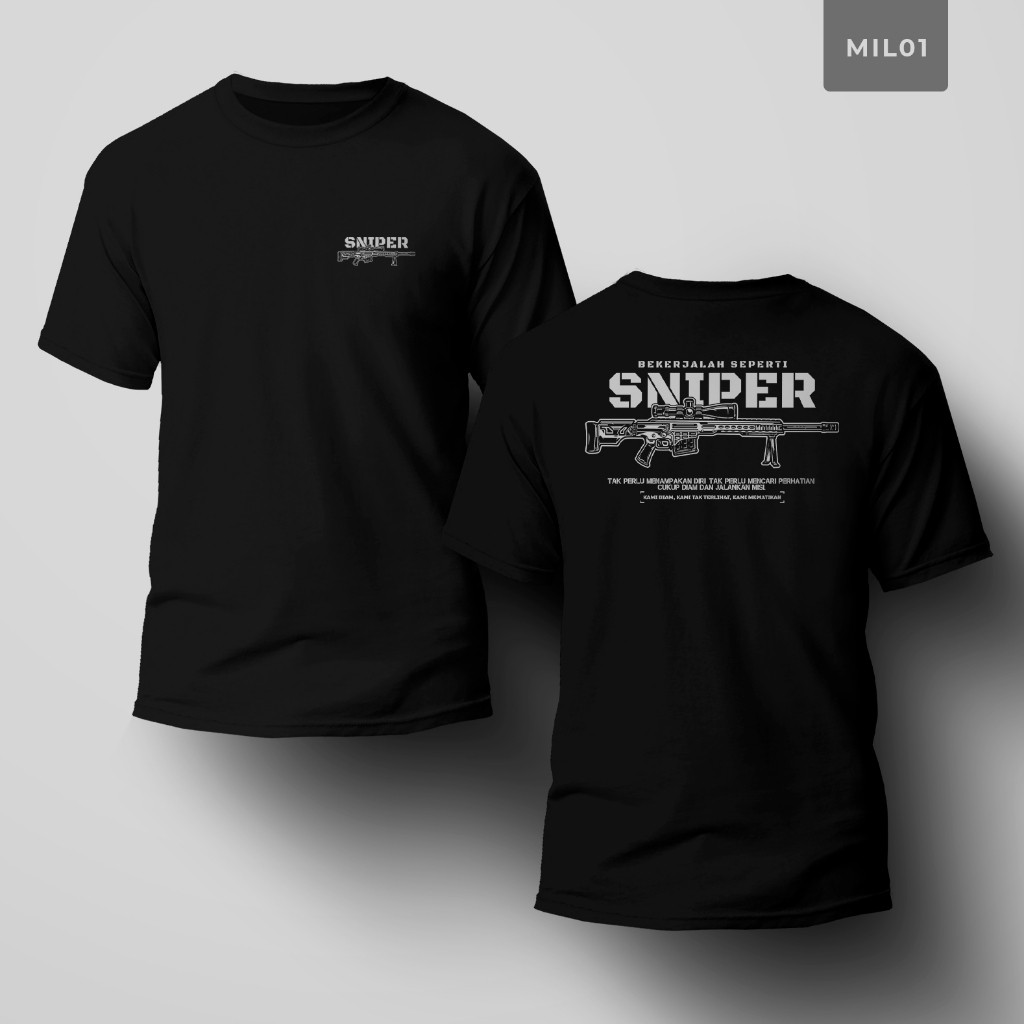 เสื้อยืดผ้าฝ้าย 100% unisex สำหรับคนรักทหาร ไซส์ S-5XL