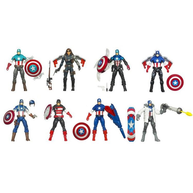 Hasbro marvel marvel Heroes 12 ซม. Action Figure Captain Boxed หลายข้อเสนอพิเศษ 0LY2