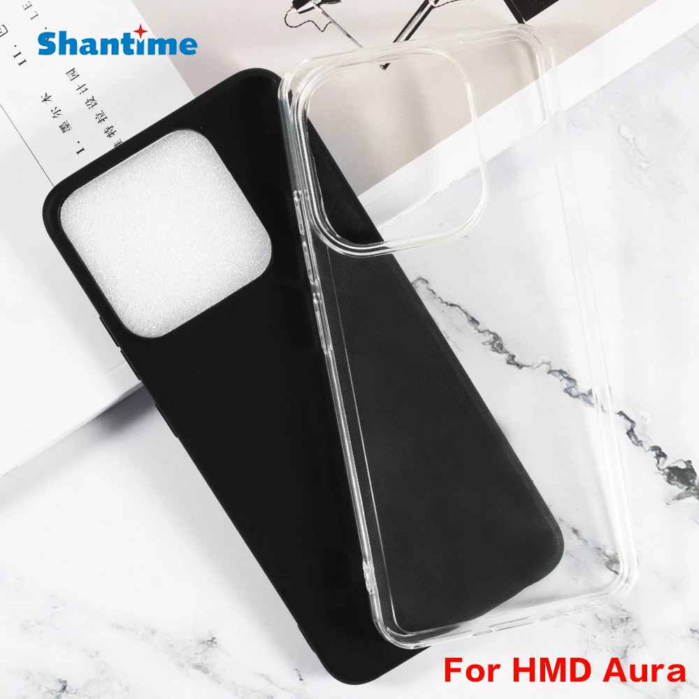 สําหรับ Hmd Aura Gel Pudding ซิลิโคนโทรศัพท์ป้องกันกลับสําหรับ Hmd Aura Soft Tpu กรณี