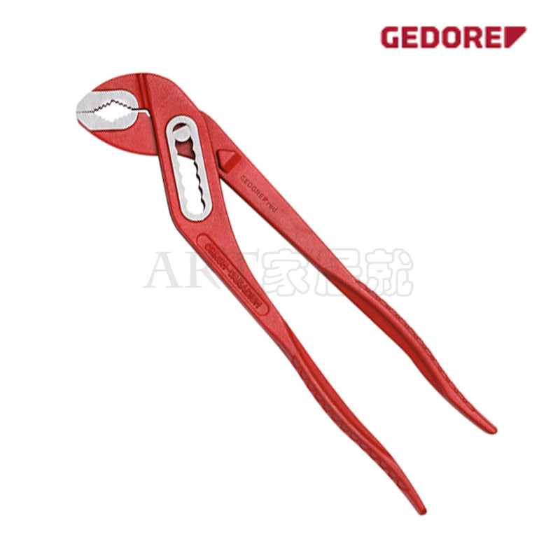 เยอรมัน GEDORE GEDORE นําเข้าเกรดอุตสาหกรรม 33 ซม.ปรับท่อน้ําคีมปั๊มน้ําคีม GEDORE สีแดง