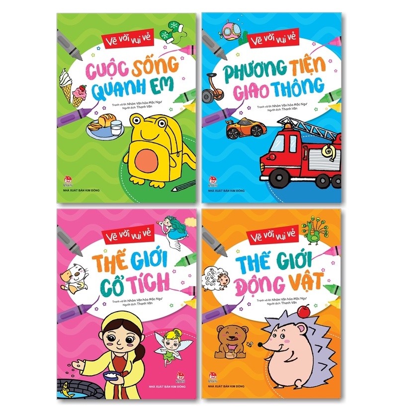 หนังสือ - Happy Drawing Combo (4 เล่ม) S24h