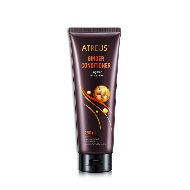 พร้อมฉลากจีน Thailand ATREUS Ginger Conditioner ATREUS Soft Moisturizing Wash Not So Dry
