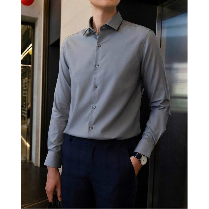 Dugarco เสื้อเชิ้ตแขนยาวระดับพรีเมียม Traveler shirt-238SMB22049 (DH T-17)