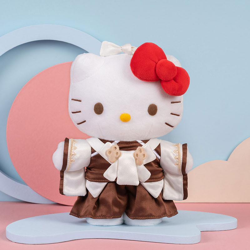 Onmyoji onmyoji x Sanrio Linkage Dress Up Plush Doll Hello Kitty YYS Online Games สินค้า