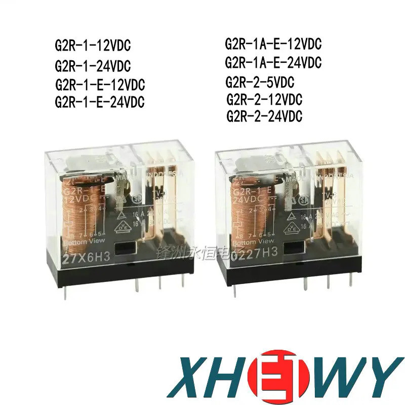 2-5pcs G2R-1-E-12VDC G2R-1-E-24VDC 16A G2R-1-12VDC G2R-1-24VDC G2R-1A-E-12VDC G2R-2-5VDC G2R-24VDC p