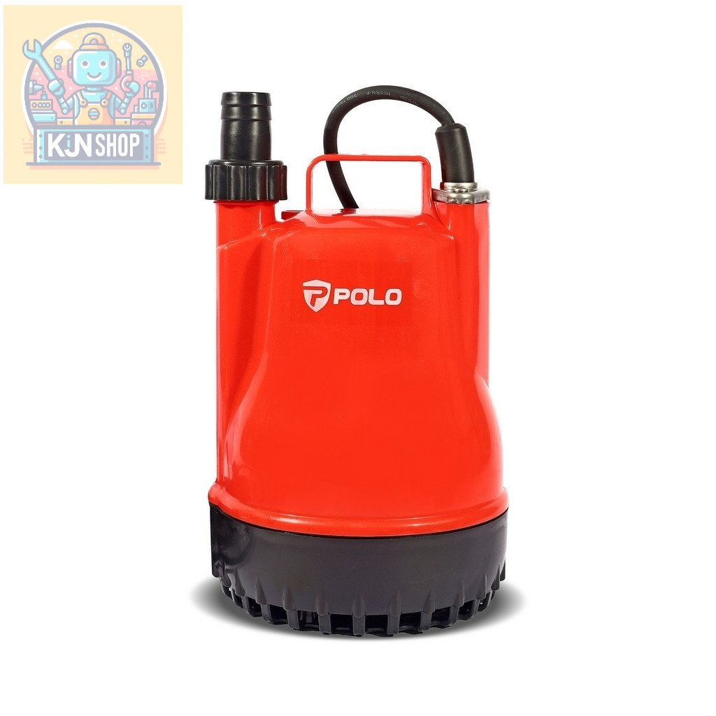 POLO ปั๊มจุ่ม 100W 220V รุ่น K-101 ปริมาณน้ำ 83 ลิตร/นาที ส่งสูง 6 เมตร ขนาดท่อ 5/8"และ 1"