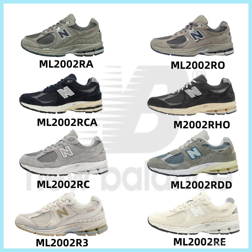 รองเท้าผ้าใบ NB 2002R ของแท้ 100%