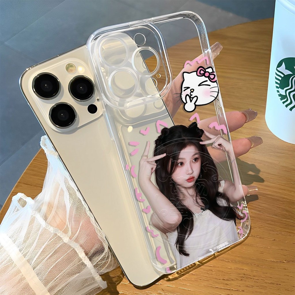 เคสโทรศัพท์ Nova13 Glory MAGIC7 Bye Yu Shuxin Redmi TURBO4PRO โปร่งใสนุ่ม iPhone12ProMax Xiaomi 15UL