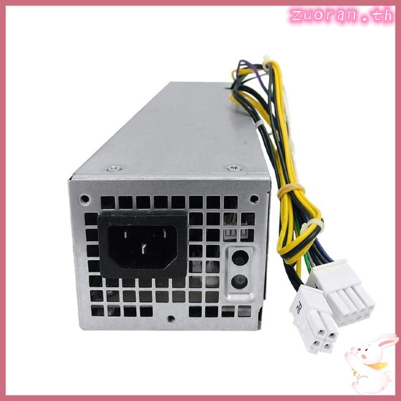 ZUO 4Pin + 8Pin 255W คอมพิวเตอร์แหล่งจ่ายไฟเปลี่ยนแหล่งจ่ายไฟสําหรับ Dell 3020 7020