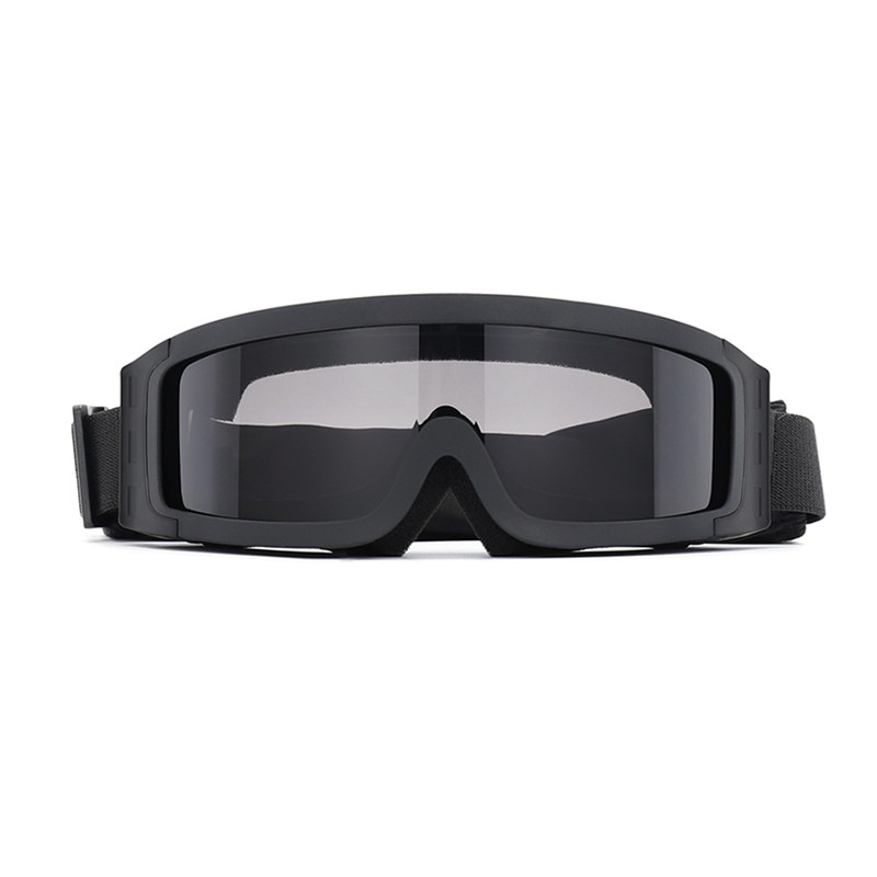 S&M แว่นตาปีนเขารถจักรยานยนต์ออฟโรด windproof และกันฝุ่นยิงปืนลมแว่นตายุทธวิธี 3 เลนส์ CS ป้องกันความปลอดภัย