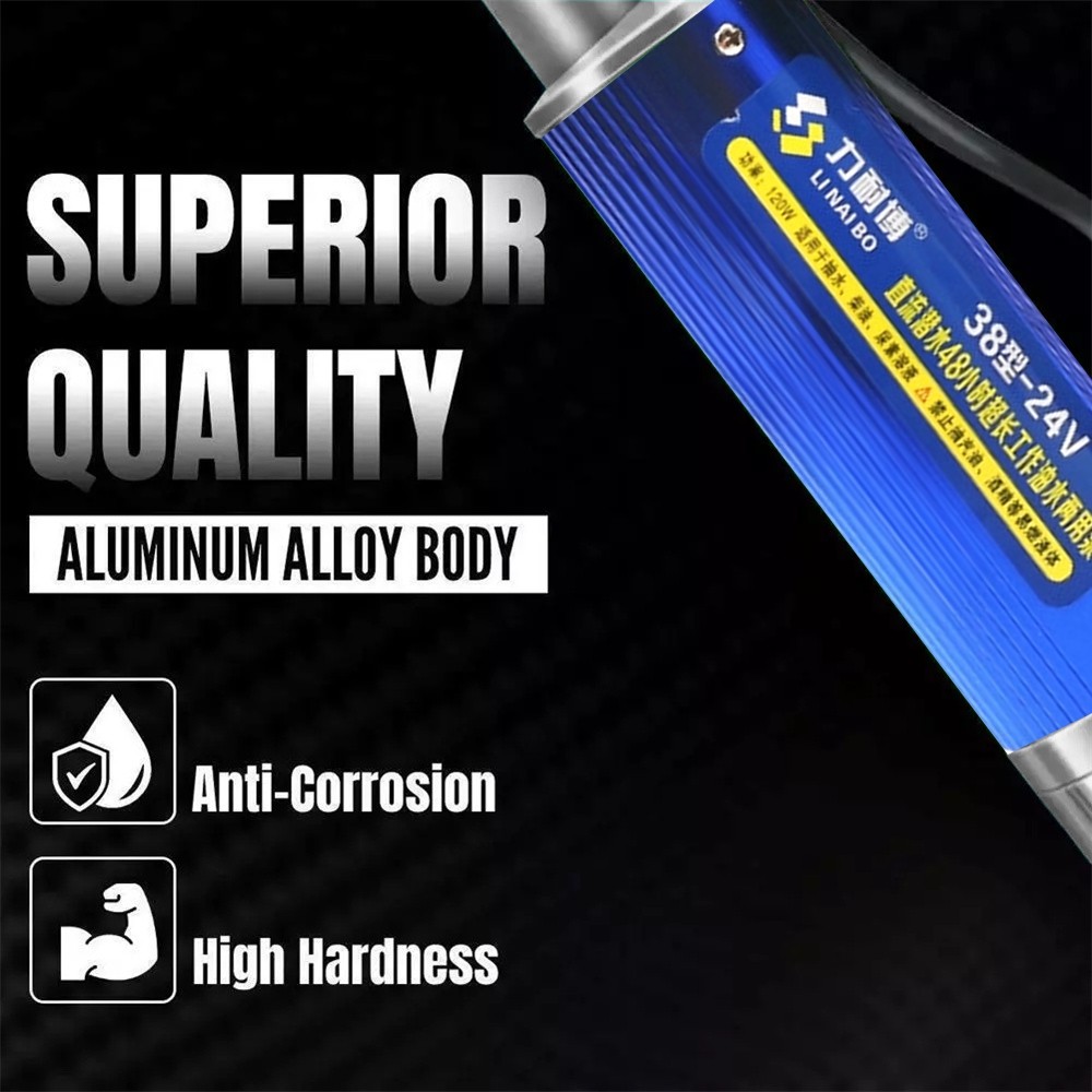 ตัวดูดน้ำ สำหรับแบตมากีต้าปั๊มน้ํา ปั๊มจุ่มไฟฟ้า 24VDC ท่อน้ำ5.5mปั๊มถ่ายเทน้ำ ปั๊มน้ำมันไฟฟ้า ปั๊มน้ำมันและน้ำแบบใช้คู่ - รูปที่ 5