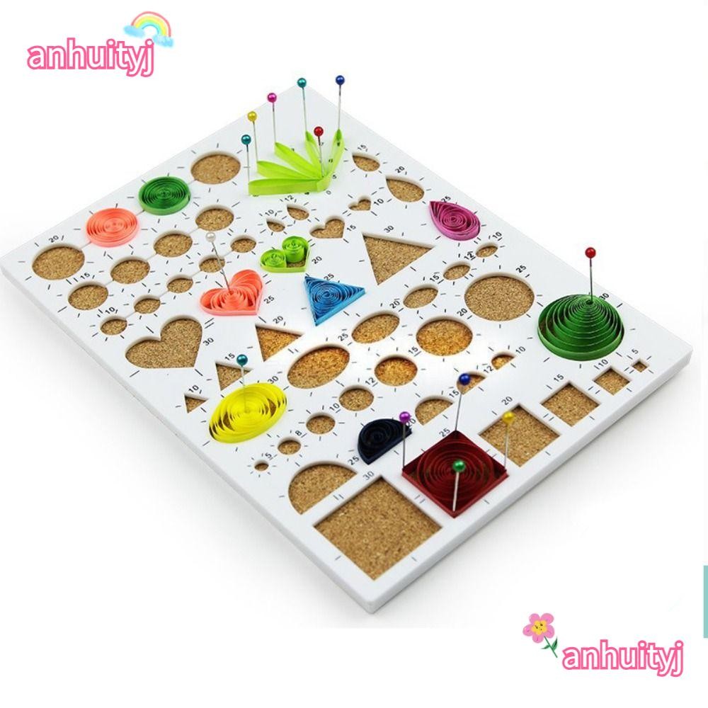ANHUITYJ Quilling Board Paper-Rolling Art Paper Quilling Tool